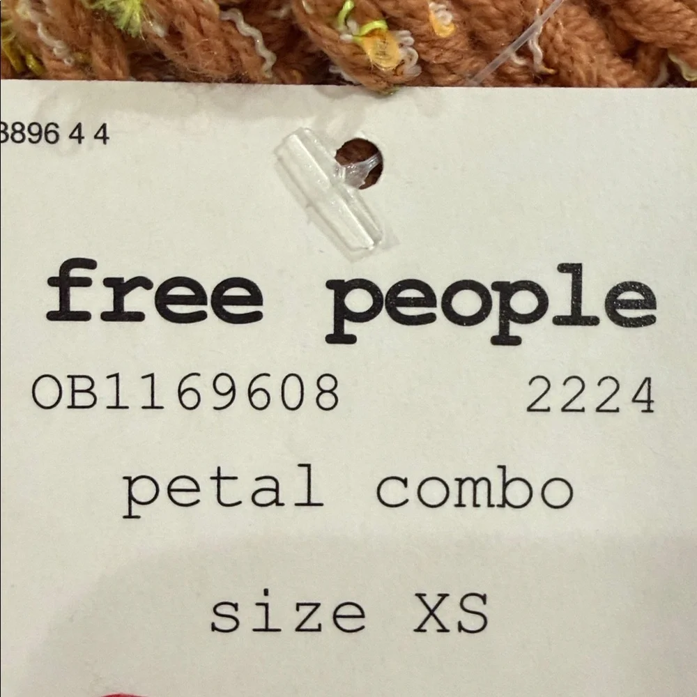 Free People Leo Tunic Sweater​​​​​​​​​​​ in Petal Combo, Size XS​
